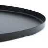Metall Kerzentablett schwarz - Ø 30 cm - Deko und Servier Produktbild-Vorschau 3