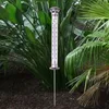 Außen Thermometer Solar Gartenthermometer Wetter Garten Produktbild-Vorschau 1