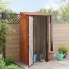 vidaXL Casetta da giardino marrone 103 x 74 x 200 cm in Anteprima dell’immagine prodotto 4