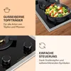 Klarstein Gasherd, Gaskochfeld 2 Flammig, Einbau-Gaskocher Produktbild-Vorschau 3