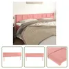 The Living Store Kopfteile 2 Stk. Rosa 80x5x78/88 cm Samt Produktbild-Vorschau 1