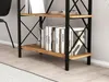 Skye Decor, Regál - Narula Elit (orech + ?ierna) Náhľad obrázku produktu 5