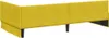 vidaXL Cadre de lit d'angle avec tête de lit jaune 90 cm x Voir les images du produit 7