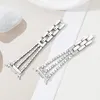 Stravo Damen Luxus Edelstahl Gliederarmband mit Produktbild-Vorschau 2