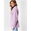 Orsay Hellviolette Winterjacke mit Fransenhemd Produktbild-Vorschau 6
