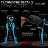 ALPHATEC® 8-teiliges Crimpzange Set mit Wechselbacken inkl. Produktbild-Vorschau 4