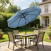Outsunny Sonnenschirm Ø265 cm, Balkonschirm Strandschirm Produktbild-Vorschau 2