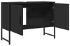 vidaXL Waschbeckenunterschrank Schwarz 80x33x60 cm Produktbild-Vorschau 5