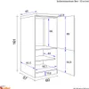 Flex-Well Demi-Geräteumbauschrank 60 cm breit SAMOA Produktbild-Vorschau 12