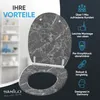 SANILO® WC-Sitz mit Absenkautomatik und Schnellverschluss Produktbild-Vorschau 9
