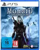 The image shows the front cover of the video game 'Morbid: The Lords of Ire' for PlayStation 5. Produktbild-Vorschau