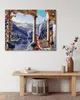 Zuty - Malen nach Zahlen - BURG ÜBER DEM SEE, 40x50 cm, Produktbild-Vorschau 2
