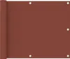 vidaXL Balkónová zástena na ochranu súkromia Terracotta Red Náhľad obrázku produktu 5