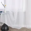 Vorhang einfarbig Voile Gardine mit Kräuselband Produktbild-Vorschau 10