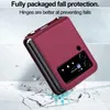 Handyhülle für Samsung Galaxy Z Flip3 5G, Leder Crossbody Produktbild-Vorschau 8