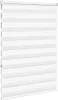 vidaXL Dvojitá roleta bílá 115x150 cm Šířka látky 110,9 cm Náhled obrázku produktu 3