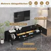 Merax TV-Schrank 180 cm mit LED und Hochglanzfront, Produktbild-Vorschau 3
