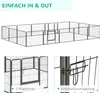 PawHut Welpenauslauf Freigehege 16 Segmente 60 cm Hoch Produktbild-Vorschau 6