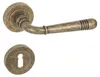 DOMINO Türgriff-Garnitur LOFT-R BB-Buntbart Bronze antik Produktbild-Vorschau 1