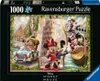 RAVENSBURGER Puzzle Mickey a Minnie na dovolené 1000 dílků Produktbild-Vorschau 1