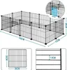 EUGAD Freigehege für Kleintiere 36cm hoch Indoor&draußen, Produktbild-Vorschau 3