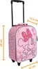 Valise à roulettes pour enfant Undercover Minnie Mouse rose Voir les images du produit 4
