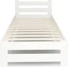 Holzbett 90x200 cm mit Lattenrost Modern Bett Bed Kiefer Produktbild-Vorschau 5