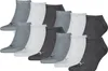 12 Paar Uni Puma Sneaker Füßlinge kurze Socken in Anthrazit Produktbild-Vorschau 1
