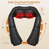 Nackenmassagegerät mit Wärme, Shiatsu Massagegerät,  Produktbild-Vorschau 4