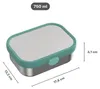 Mepal CAMPUS Edelstahl-Brotdose mit Gabel - Cool Pink Produktbild-Vorschau 6