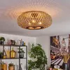 Decollatura Deckenlampe aus Metall/Bambus in Schwarz/Natur Produktbild-Vorschau 7