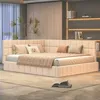 MODFU Lit Banquette 160x200 cm - Lit Double Multifonction Voir les images du produit 1