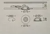 Briloner 3er Rund LED Einbauleuchte Chrom 3x 5W Modul 3x Produktbild-Vorschau 3