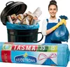 LDPE pytle na odpadky s páskou SIPEKO 35L 15ks. BLUE Náhled obrázku produktu 2