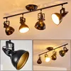 Arazane »Arazane« Deckenlampe aus Metall in Schwarz/Gold Produktbild-Vorschau 1