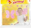 Ali di farfalla rosa con bacchetta per capelli Anteprima dell’immagine prodotto 3