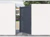 L.103 x H.181 cm anthrazit GREGOR Aluminium halbperforierte Produktbild-Vorschau 2