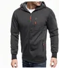 Herren Slim Fit Cardigan Mit ReißVerschluss Zipper Produktbild-Vorschau 4