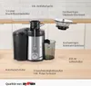 Grafner Express Entsafter für Obst und Gemüse, 400 Watt, 3 Produktbild-Vorschau 3