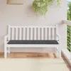vidaXL Coussin pour banc de jardin Anthracite 150x50x3 cm Voir les images du produit 2