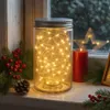 12 LED Dekolichter Tischdeko Leuchte Laterne Tischlampe Produktbild-Vorschau 3