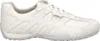 A side view of a white sneaker against a white background. Produktbild-Vorschau