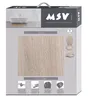 MSV Siège de WC Couvercle de WC MDF noyau en bois "parquet" Voir les images du produit 5