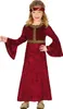 A young girl wearing a medieval-style princess costume. Produktbild-Vorschau