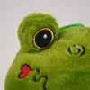 Kuschelfrosch mit Sound 20cm Plüschtier grüner Frosch Produktbild-Vorschau 3