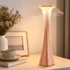 ZMH LED Tischlampe Akku Touch Dimmbar, Moderne Tischleuchte Produktbild-Vorschau 1