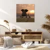 Bild auf Leinwand - Leinwandbild - Elefant Ufer Meer - Produktbild-Vorschau 7
