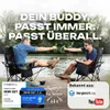 Faltbuddy Campingstuhl Faltbar 180 kg 2in1 mit Produktbild-Vorschau 2