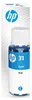 HP 31 Cyan Original Tintenflasche, 70 ml, Original, Cyan, Produktbild-Vorschau 28