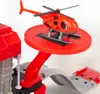 Malplay základňa hasičskej stanice na parkovisku s 3 autami Náhľad obrázku produktu 11